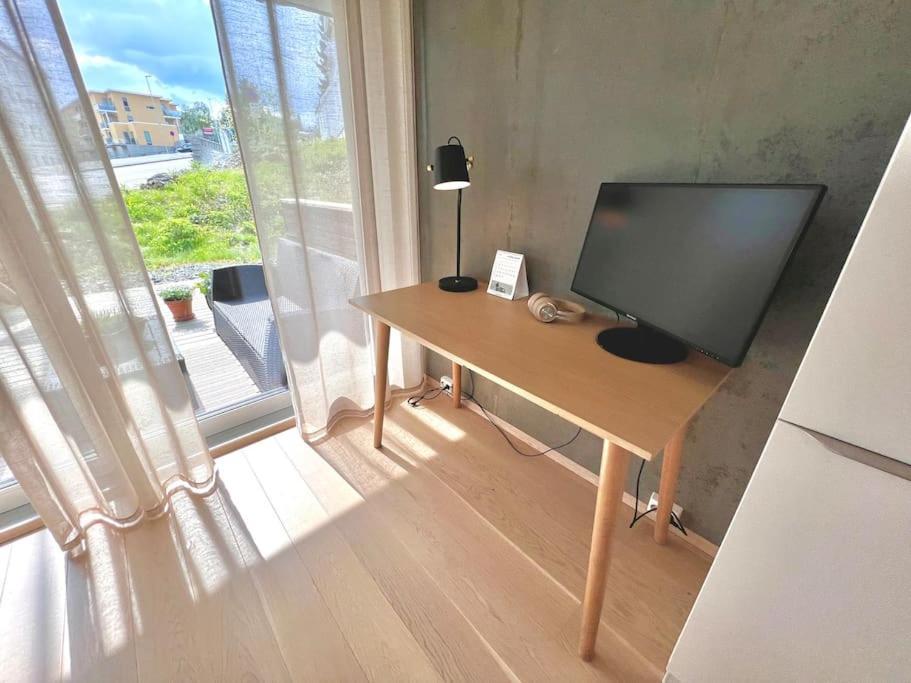 Koselig Byleilighet Sor I Sentrum Av Tromso. Exterior foto