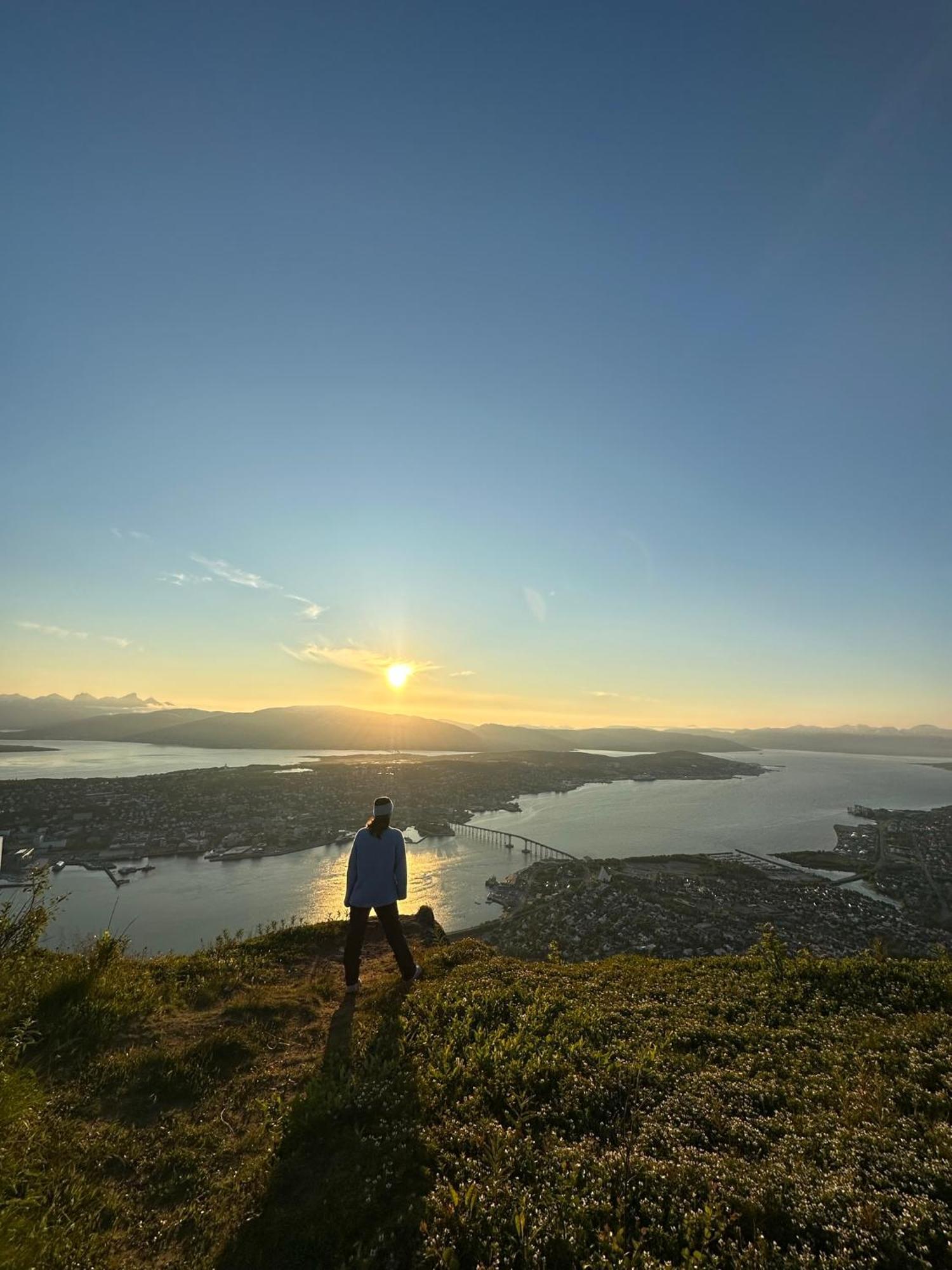 Koselig Byleilighet Sor I Sentrum Av Tromso. Exterior foto